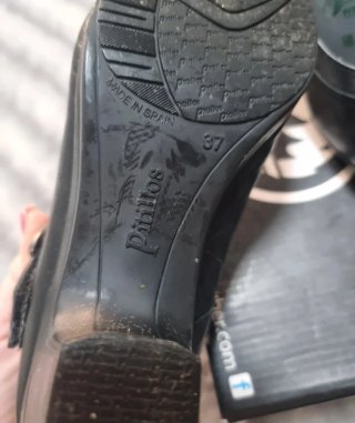 Zapatos de piel Pitillos negros
