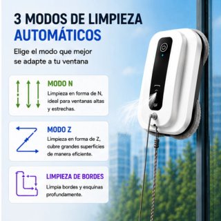Robot Limpiacristales Automático 5600Pa