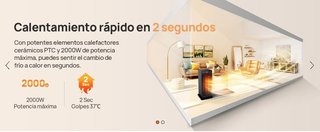Calefactor bajo Consumo · Nuevo