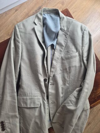Blazer Mango Beige Talla 48