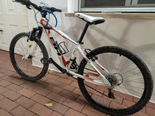 Bicicleta BH Peak 24' Blanca y Roja