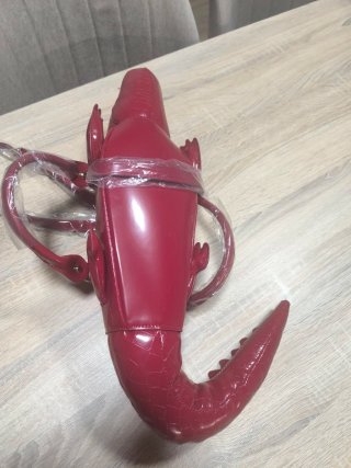 Bolso Cocodrilo Granate