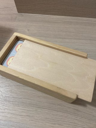 Dominó infantil animales de madera