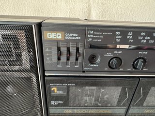 Aiwa CA-W35 Radio Cassette Vintage Doble Pletina