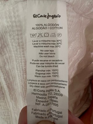 Colcha Matrimonio Blanca