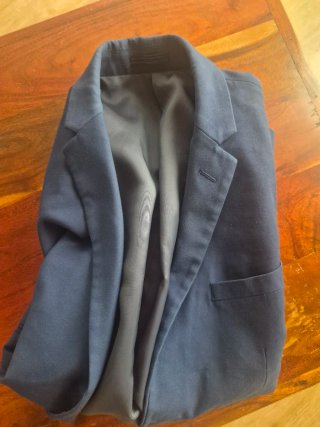 Blazer azul Mango Talla 48