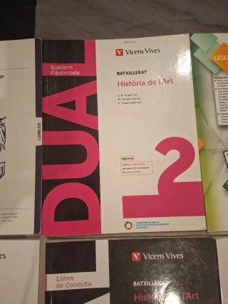 Libros de primero y segundo de bachillerato