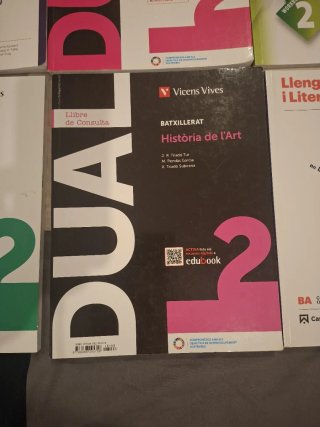 Libros de primero y segundo de bachillerato