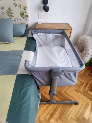 Cuna colecho Chicco Next2me Essential Gris