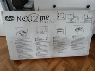 Cuna colecho Chicco Next2me Essential Gris