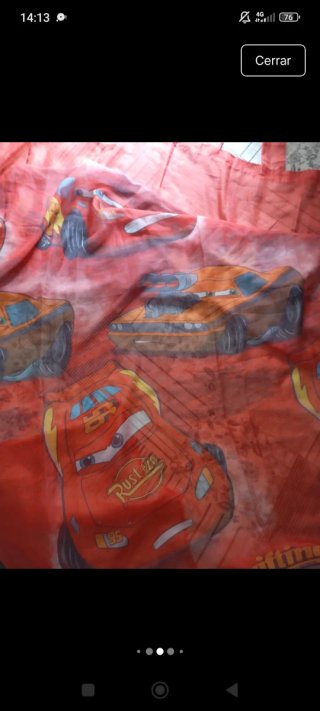 Cortina de rayos McQueen Disney