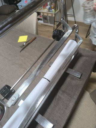 Soporte para rollo de papel regalo