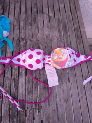 Top Bikini Banderau Nuevo Talla 44
