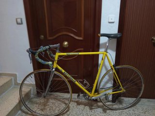 Bicicleta Carretera Battaglin Clásica Amarilla