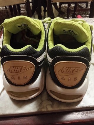 Zapatillas Nike Air Max Hombre Negras y Verdes