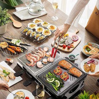 Plancha de Aluminio y Piedra Natural · Nuevo