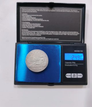 5 Pesetas Plata 1870 Gobierno Provisional