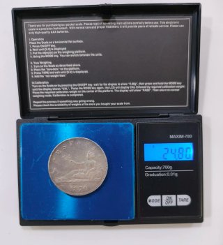 5 Pesetas Plata 1870 Gobierno Provisional