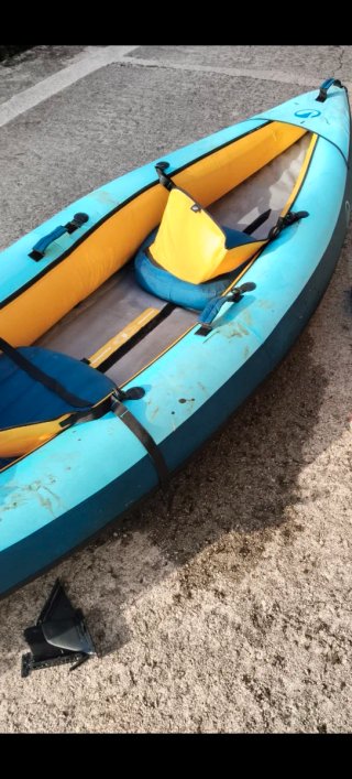 Kayak Hinchable Decathlon Tribord 1-2 Plazas
