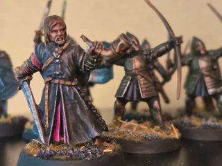 MESBG Ejército de Gondor pintado. Boromir Faramir