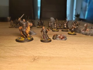MESBG Ejército de Gondor pintado. Boromir Faramir