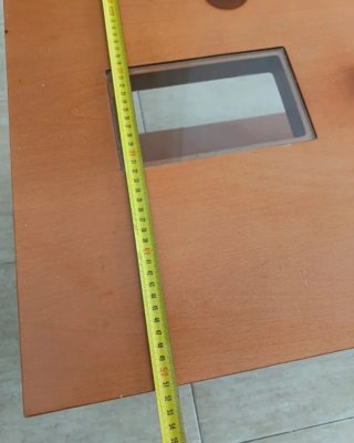 Mesa de centro elevable madera