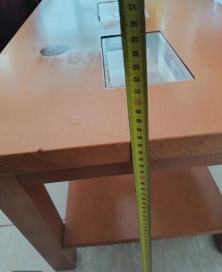 Mesa de centro elevable madera