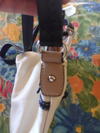 Bolso Francine Beige y Blanco