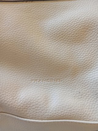 Bolso Francine Beige y Blanco