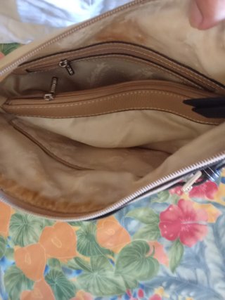 Bolso Francine Beige y Blanco