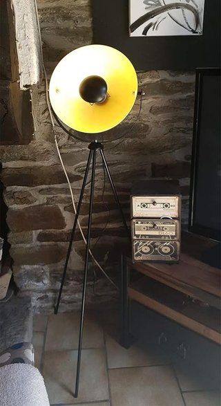 Lámpara de pie vintage · Nueva a estrenar