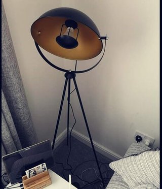 Lámpara de pie vintage · Nueva a estrenar