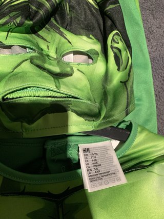Disfraz Hulk Talla 6años /116cm