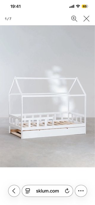 Cama nido estructura casita