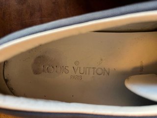 Scarpe Louis Vuitton Uomo Blu/Nero