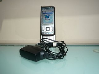Nokia E65 Nero/Argento