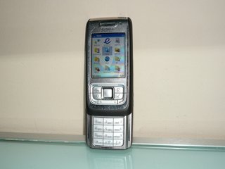 Nokia E65 Nero/Argento
