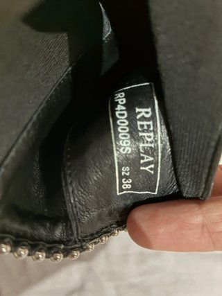 Botines Replay Piel Serpiente Talla 38