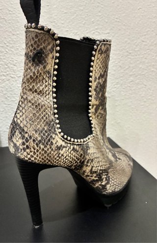 Botines Replay Piel Serpiente Talla 38