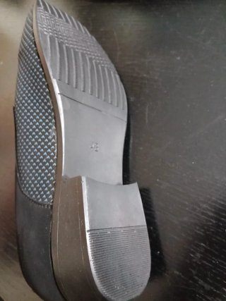 Zapatos de vestir negros y azules talla 43