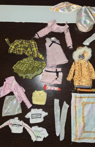 Lote 9 muñecas Rainbow High