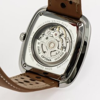 Reloj Optima Golfer Automático Marrón/Plata