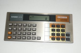 Calculadora Casio CB-100 Checkbook Electrónica