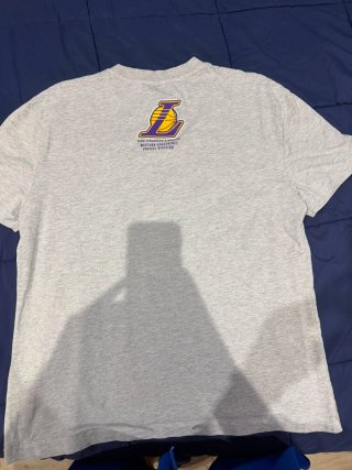 Camiseta NBA Los Angeles Lakers Gris