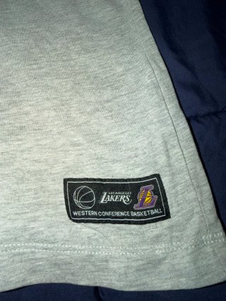 Camiseta NBA Los Angeles Lakers Gris