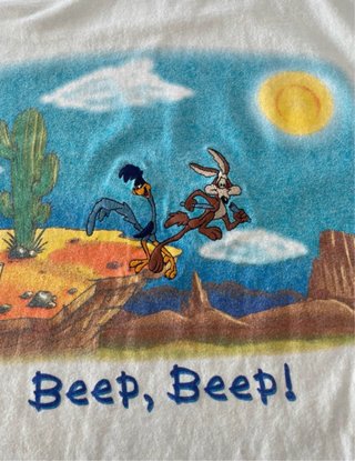 T-shirt Warner Bros. Studio Store Rara Vintage 90s