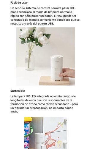 Purificador Aire 2 en 1 HEPA y UV · SIN ESTRENAR