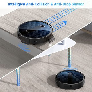 Robot Aspirador Fregasuelos 2200Pa 120min · Nuevo