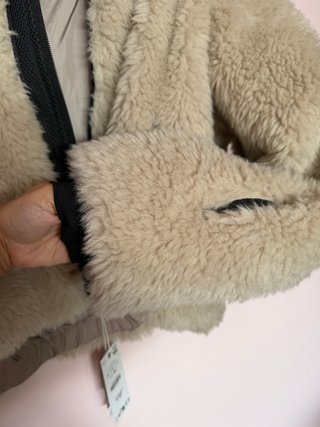 Chaqueta de esquí beige