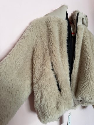 Chaqueta de esquí beige